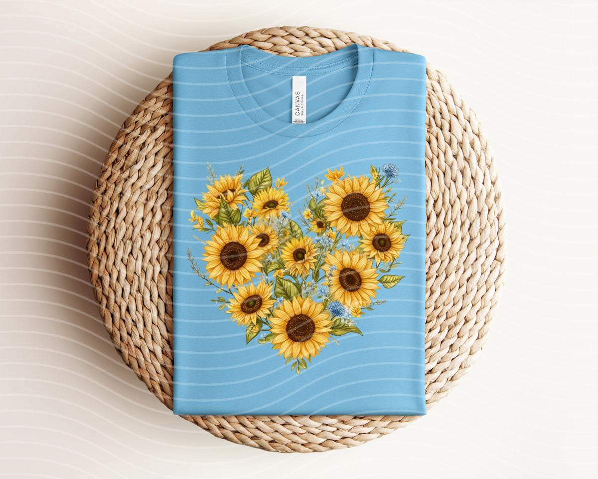 Sunflower Heart Graphic Tee product image 1