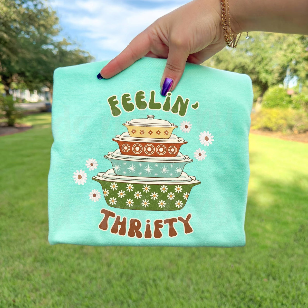 Feelin Thrifty Graphic Tee product image 1