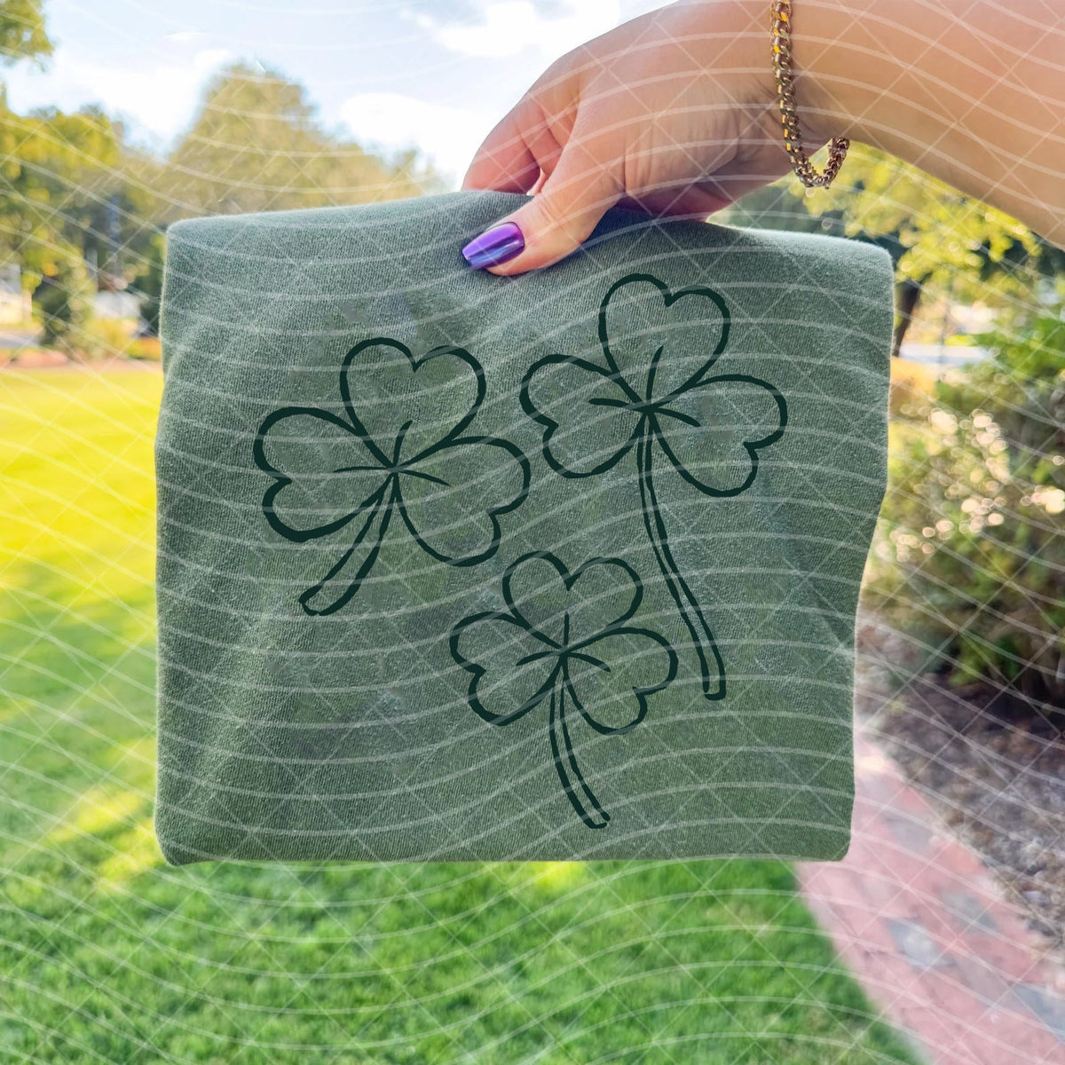 Shamrocks Graphic Tee product image 2