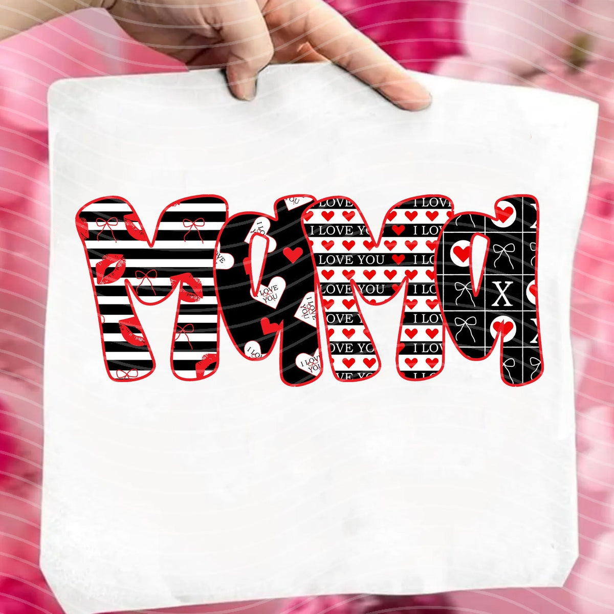 Mama Love You Name Graphic Tee product image 1