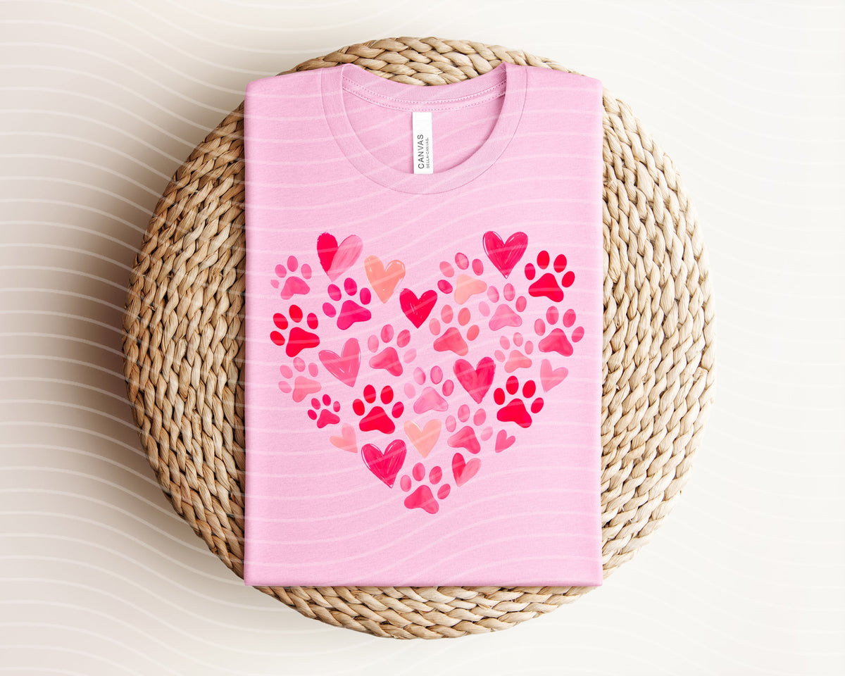 Paw Heart Graphic Tee product image 1