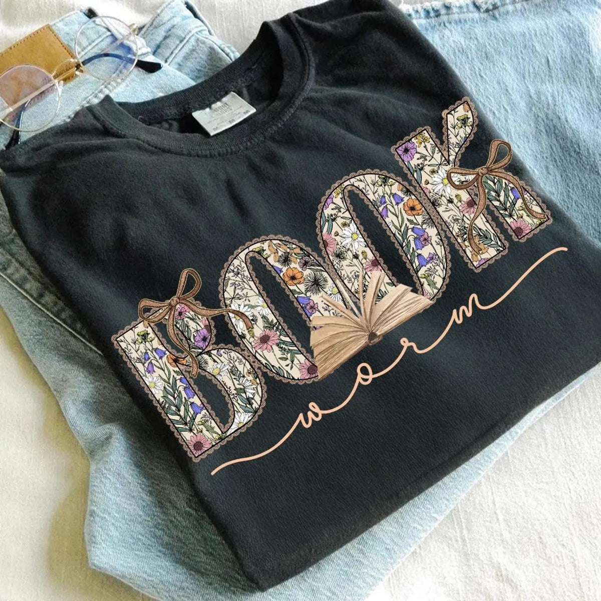 Book Worm Graphic Tee product image 1
