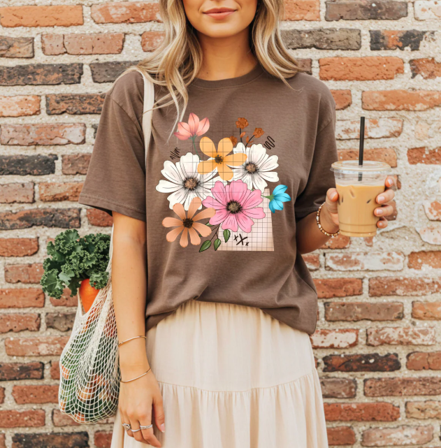 Spring Floral Graphic Tee product image 1