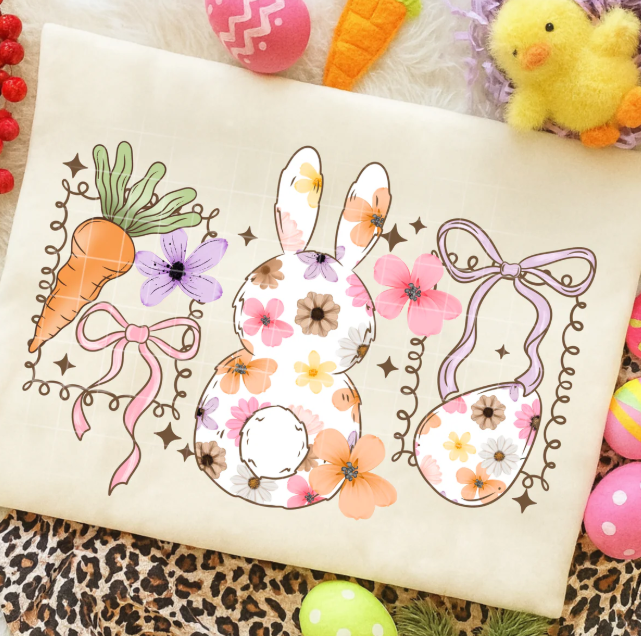 Floral Bunny Graphic Tee product image 1