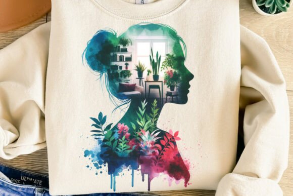 Plant Woman Graphic Tee product image 2