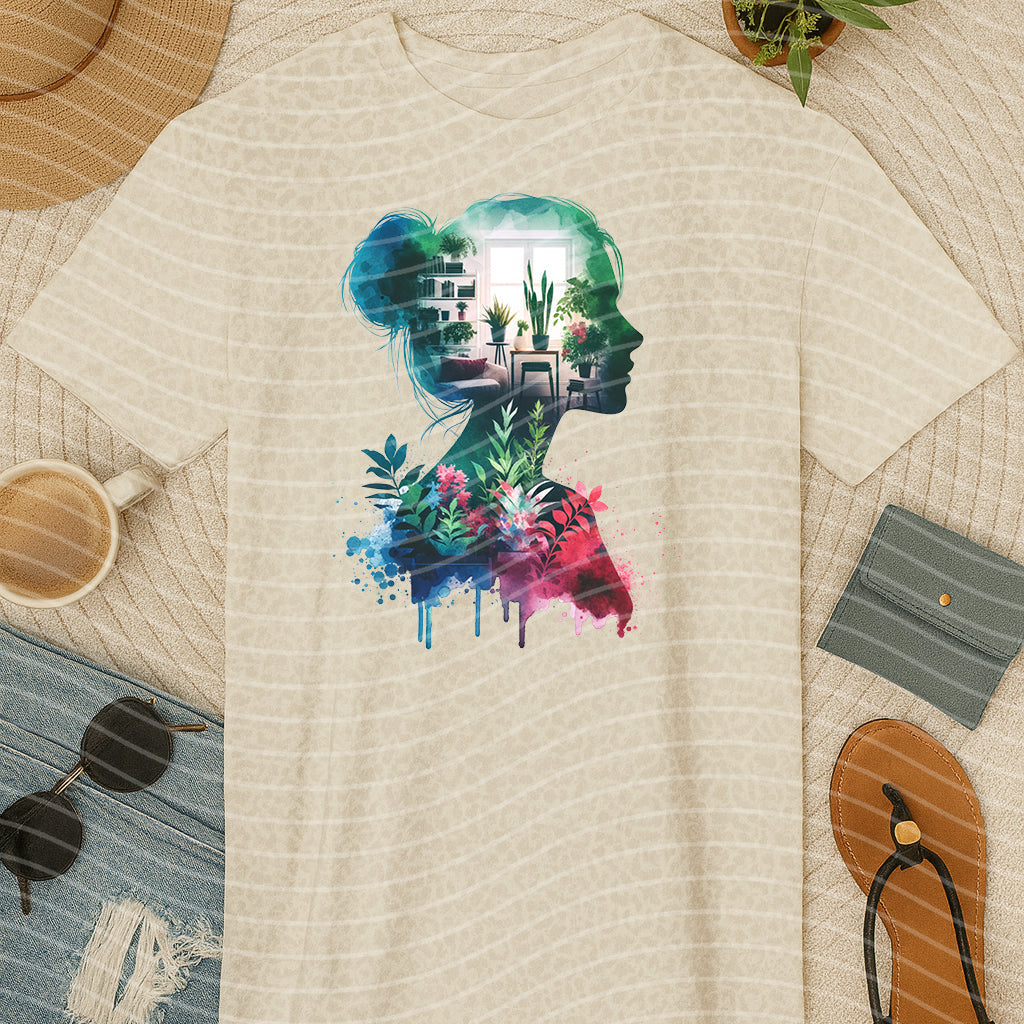 Plant Woman Graphic Tee product image 1