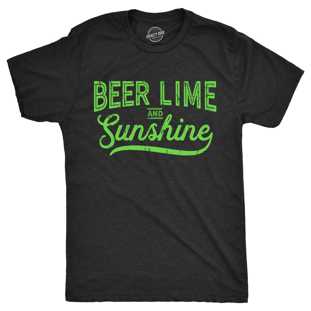 Beer Lime and Sunshine Men's T Shirt product image 2