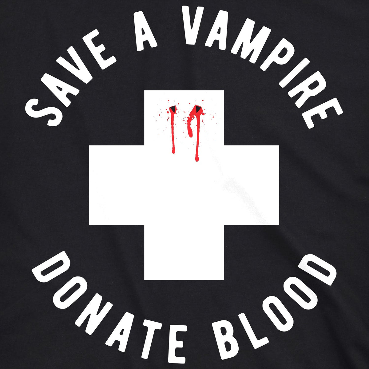 Save A Vampire Donate Blood Women's T Shirt product image 3