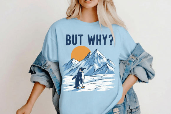 But Why Graphic Tee product image 1