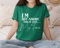 I'm Not Angry This is Just My Face Graphic Tee product image 1