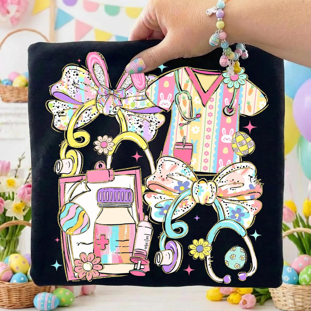 Easter Nurse Graphic Tee product image 1