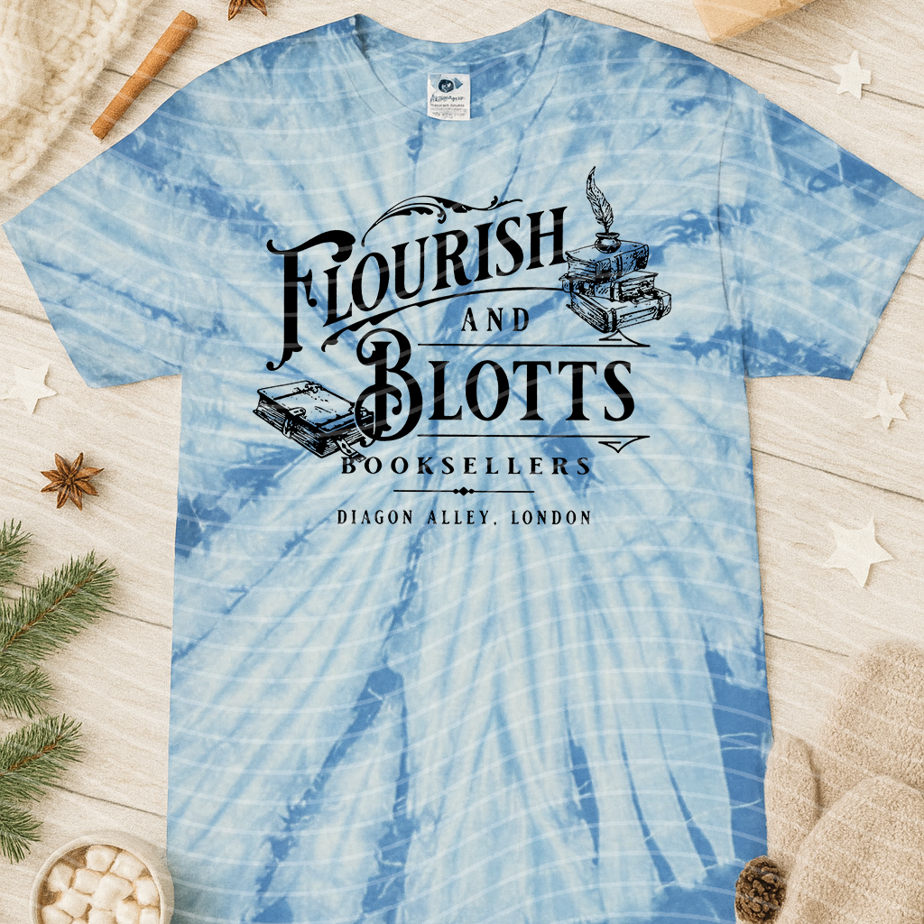 Flourish and Blotts Graphic Tee product image 1
