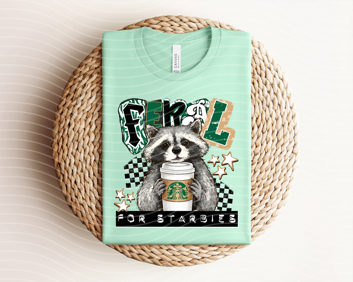 Feral for Starbies Graphic Tee product image 1