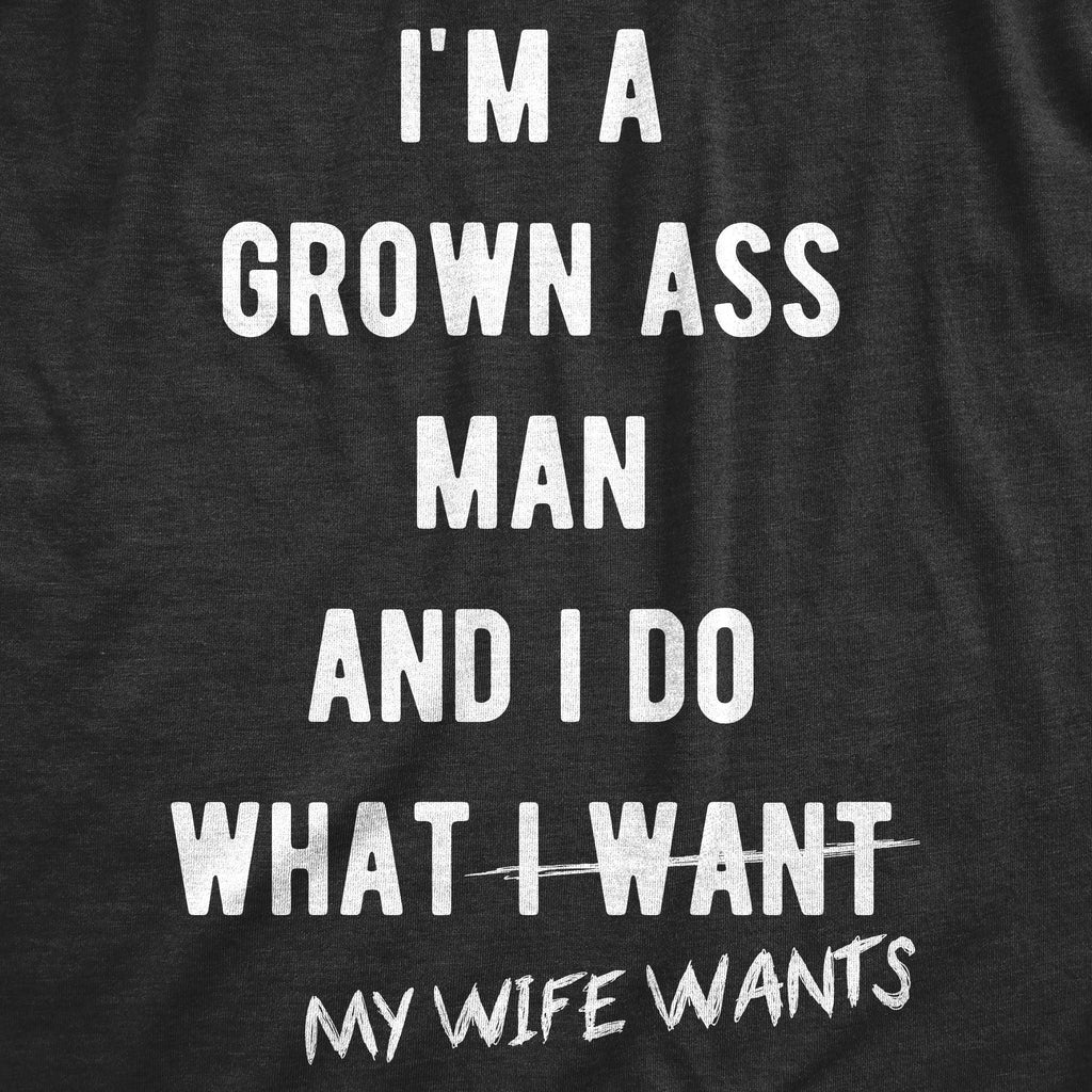 I Do What My Wife Wants Men's T Shirt product image 3