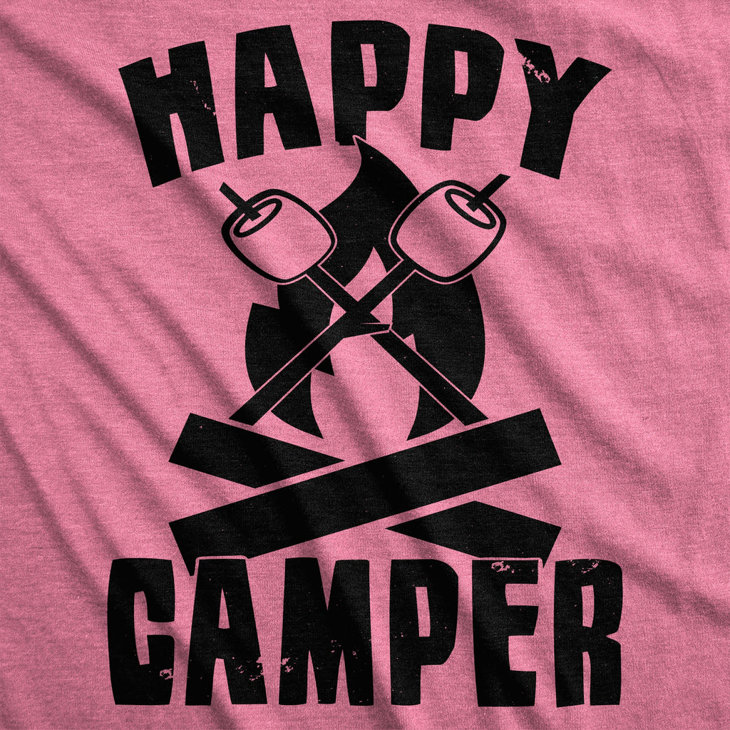 Happy Camper Womens Tee T Shirt product image 7