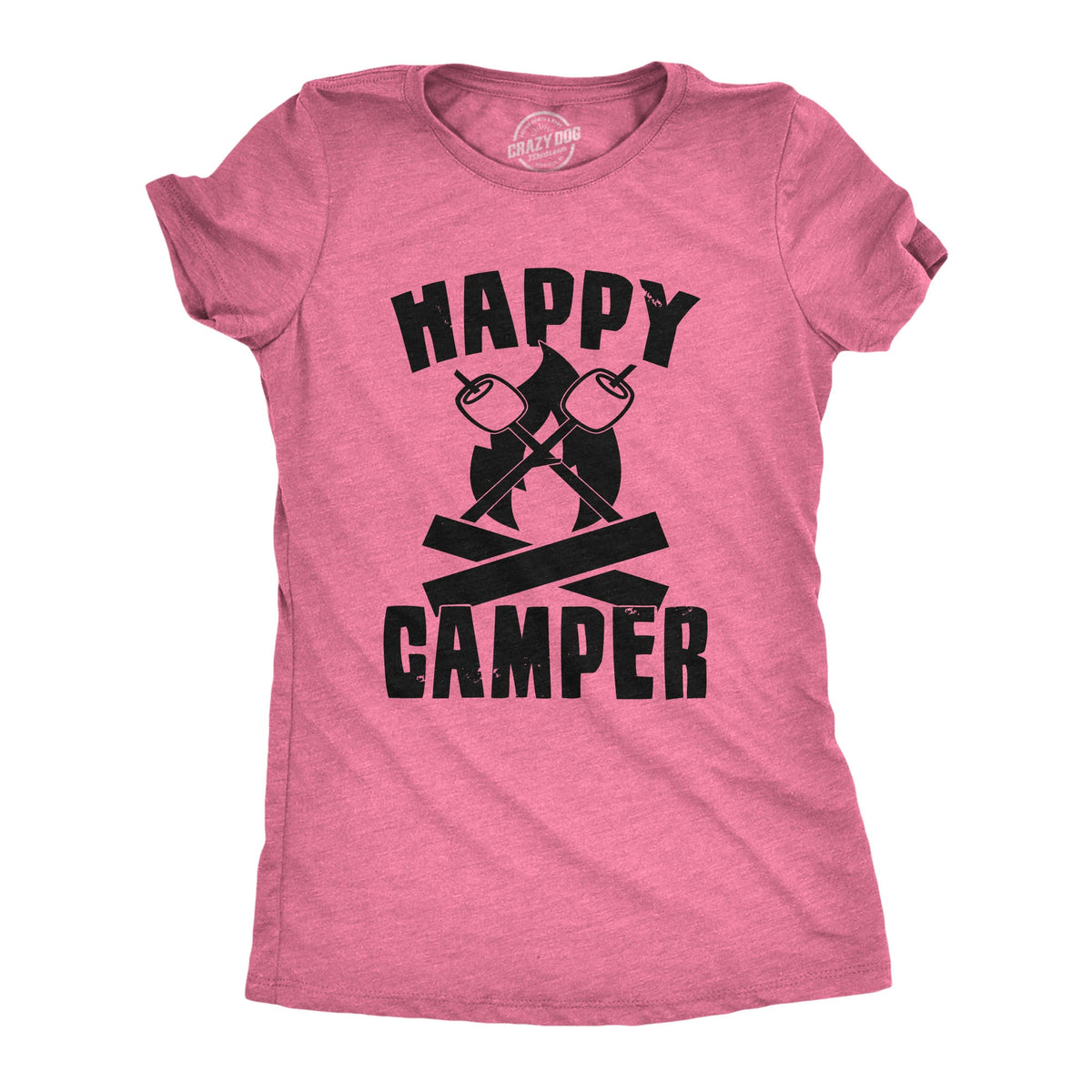 Happy Camper Womens Tee T Shirt product image 6