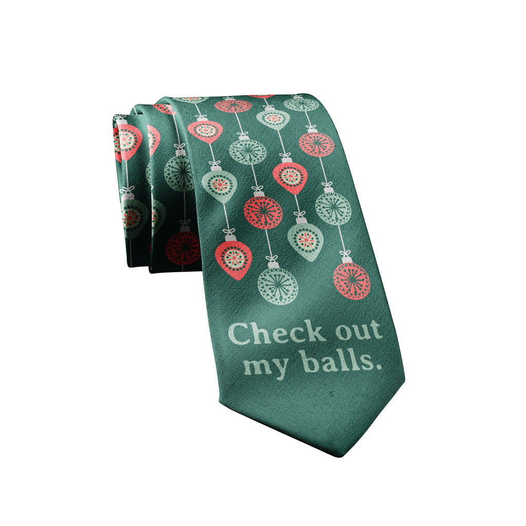Check Out My Balls Tie