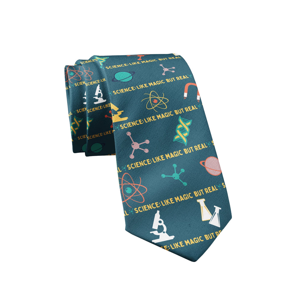 Science Like Magic But Real Tie