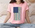 Leopard and Lace Flag Graphic Tee product image 1