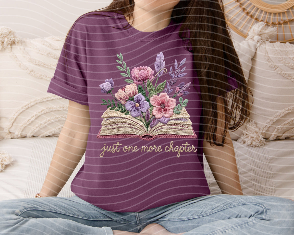 Just One More Chapter Graphic Tee product image 1