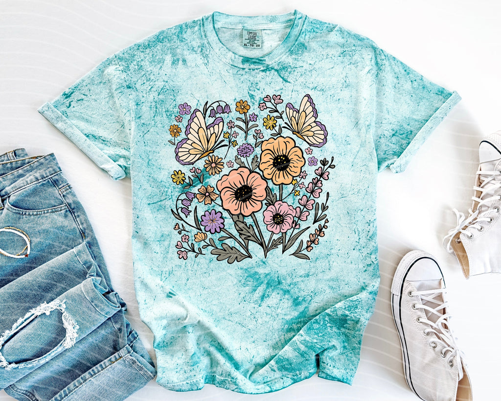 Spring Floral Graphic Tee product image 3
