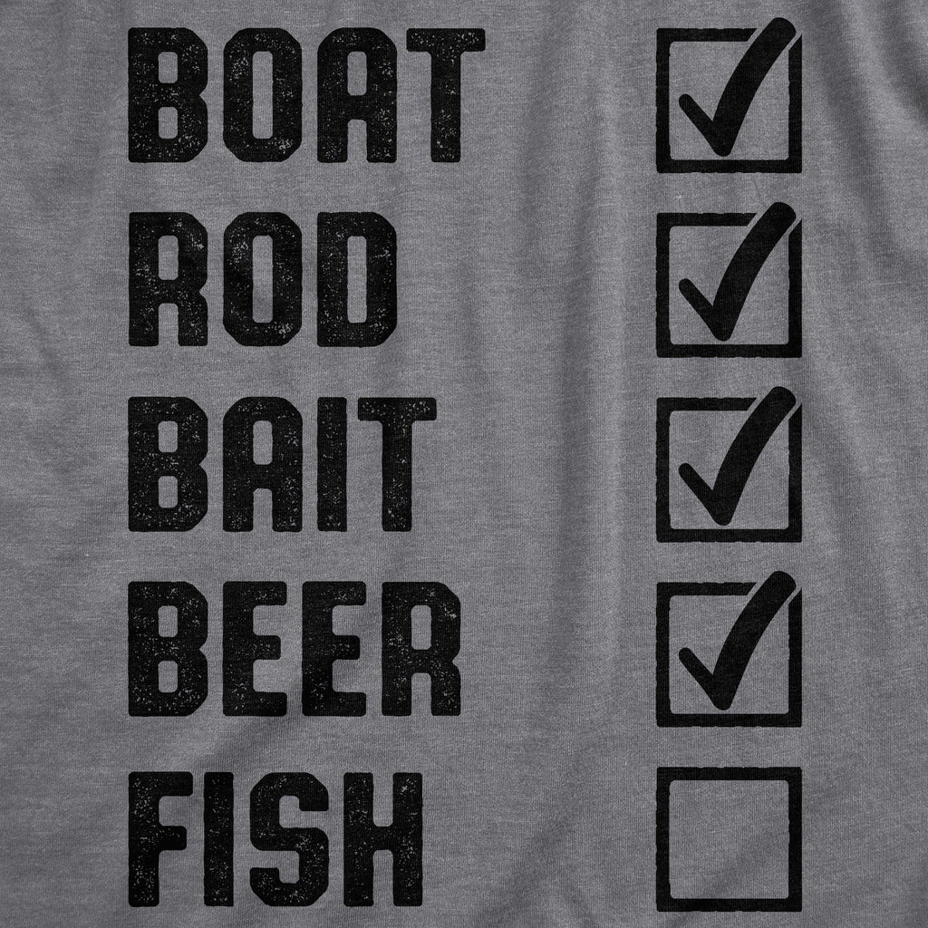 Fishing List Men's T Shirt product image 3