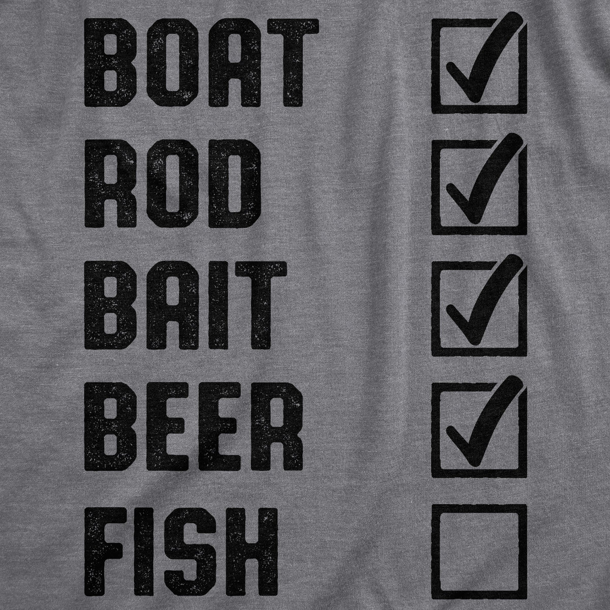 Fishing List Men's T Shirt product image 3
