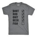 Fishing List Men's T Shirt product image 1