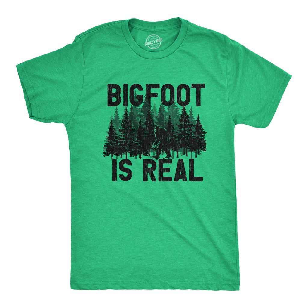 Bigfoot Is Real Men's T Shirt product image 1
