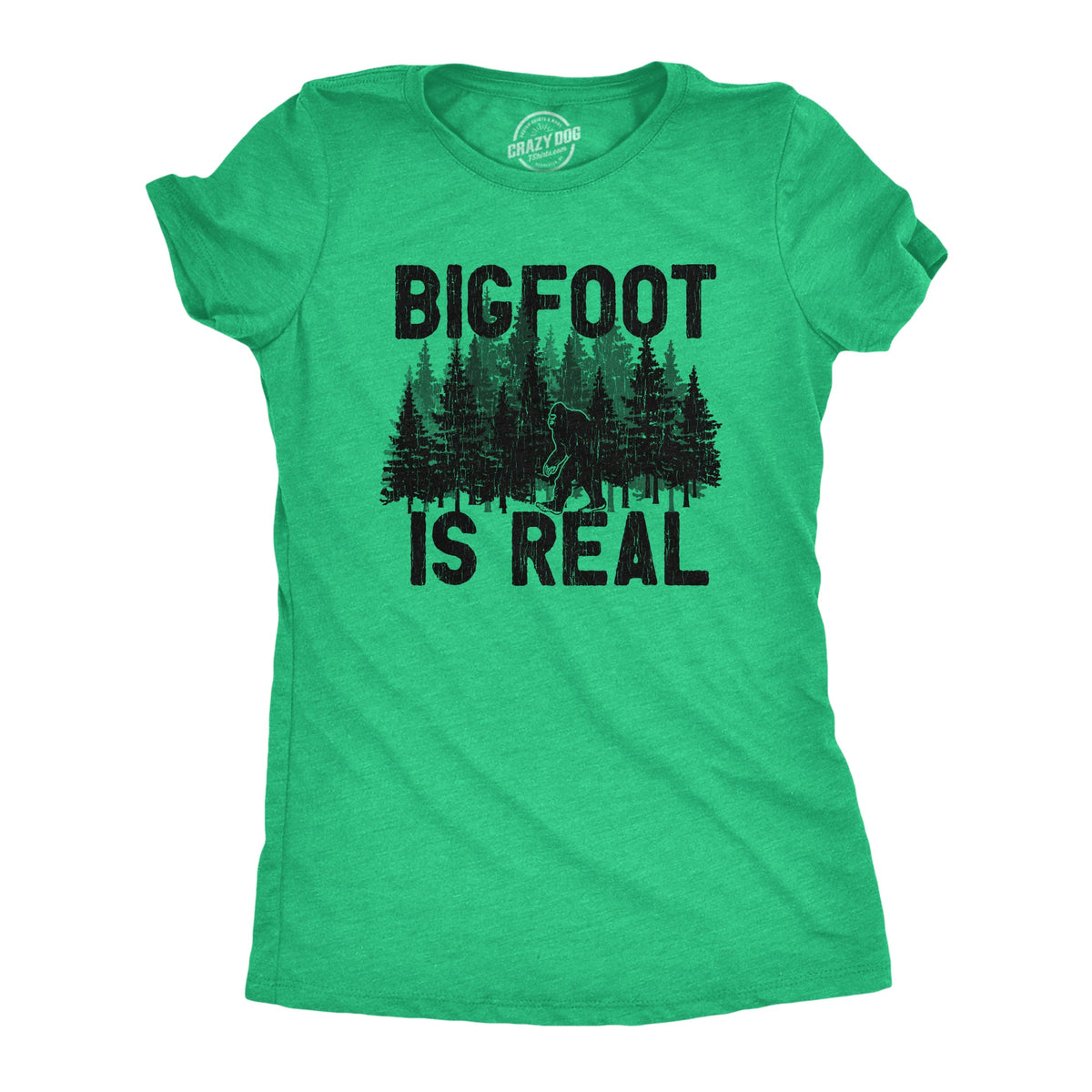 Bigfoot Is Real Women's T Shirt product image 1