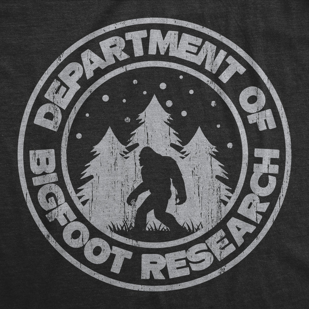 Department Of Bigfoot Research Men's T Shirt product image 2