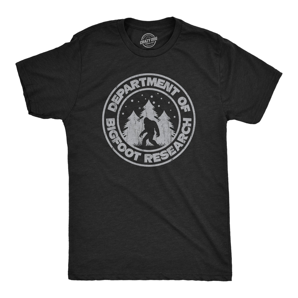 Department Of Bigfoot Research Men's T Shirt product image 1