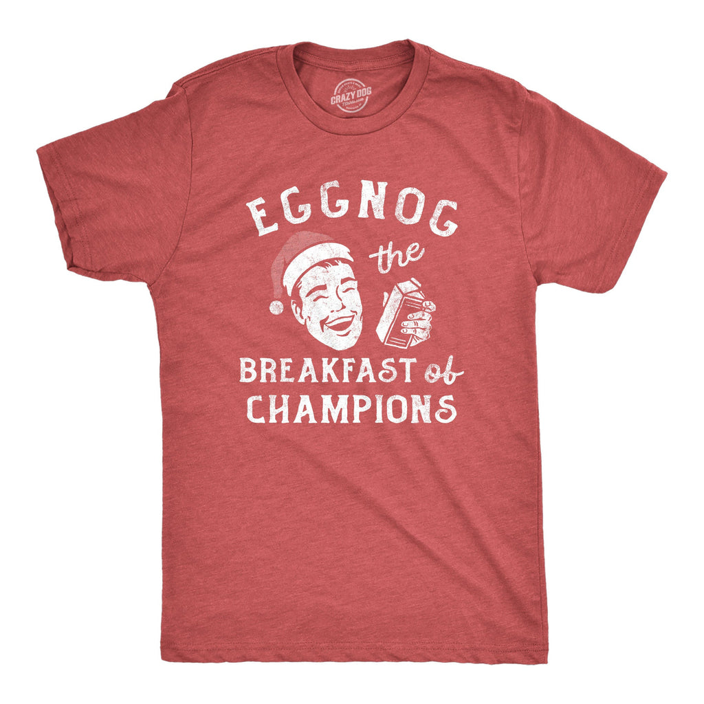 Eggnog The Breakfast Of Champions Men's T Shirt product image 1