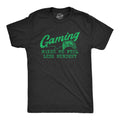 Gaming Makes Me Feel Less Murdery Men's T Shirt product image 1