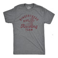 Gingerbread Man Running Team Men's T Shirt product image 1