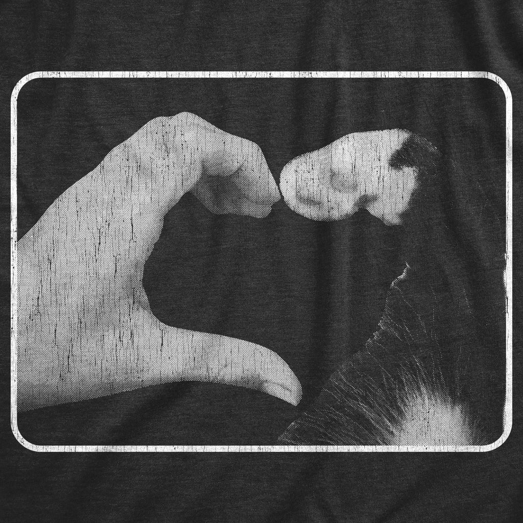 Hand Paw Heart Women's T Shirt product image 2