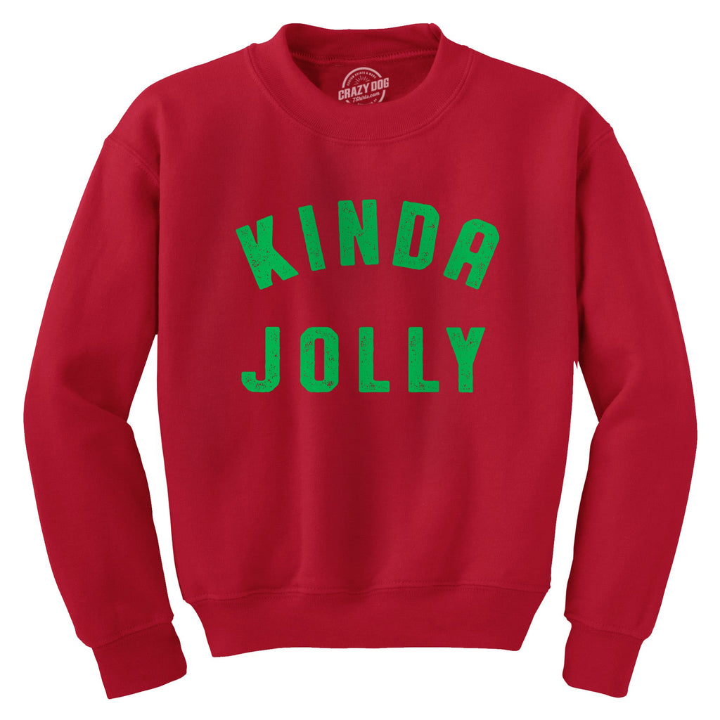 Kinda Jolly Crew Neck Sweatshirt product image 1