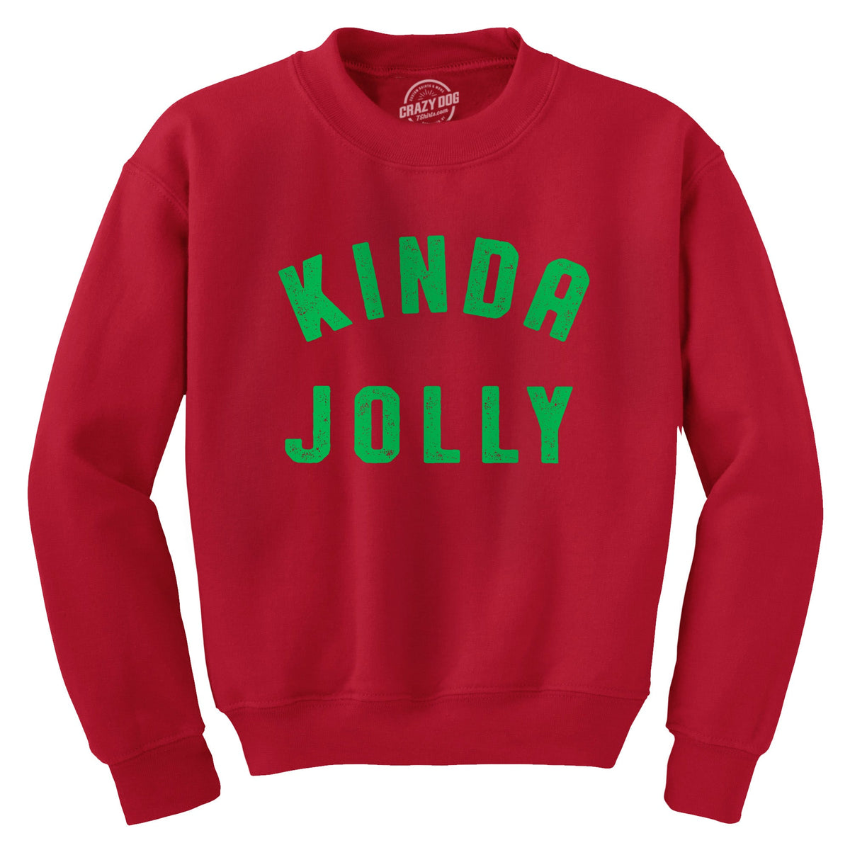 Kinda Jolly Crew Neck Sweatshirt product image 1
