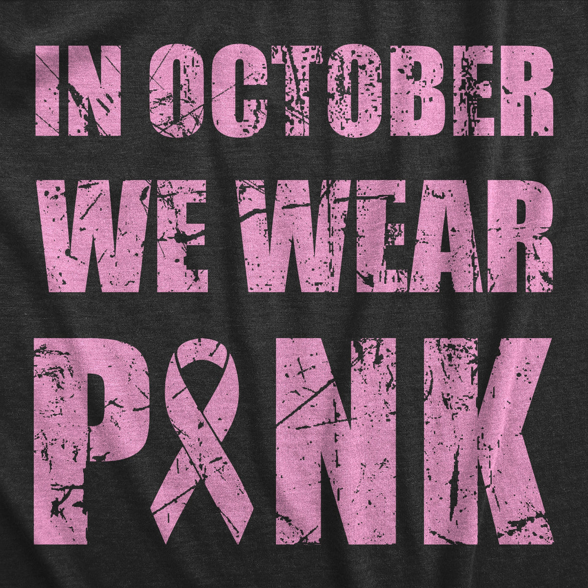 In October We Wear Pink Men's T Shirt product image 3