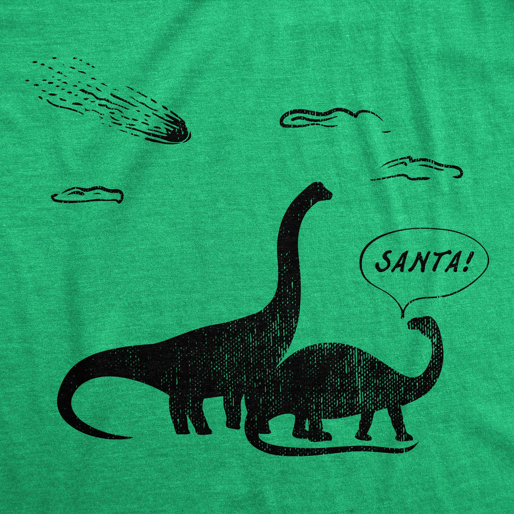 Santa Dinosaurs Women's T Shirt product image 2