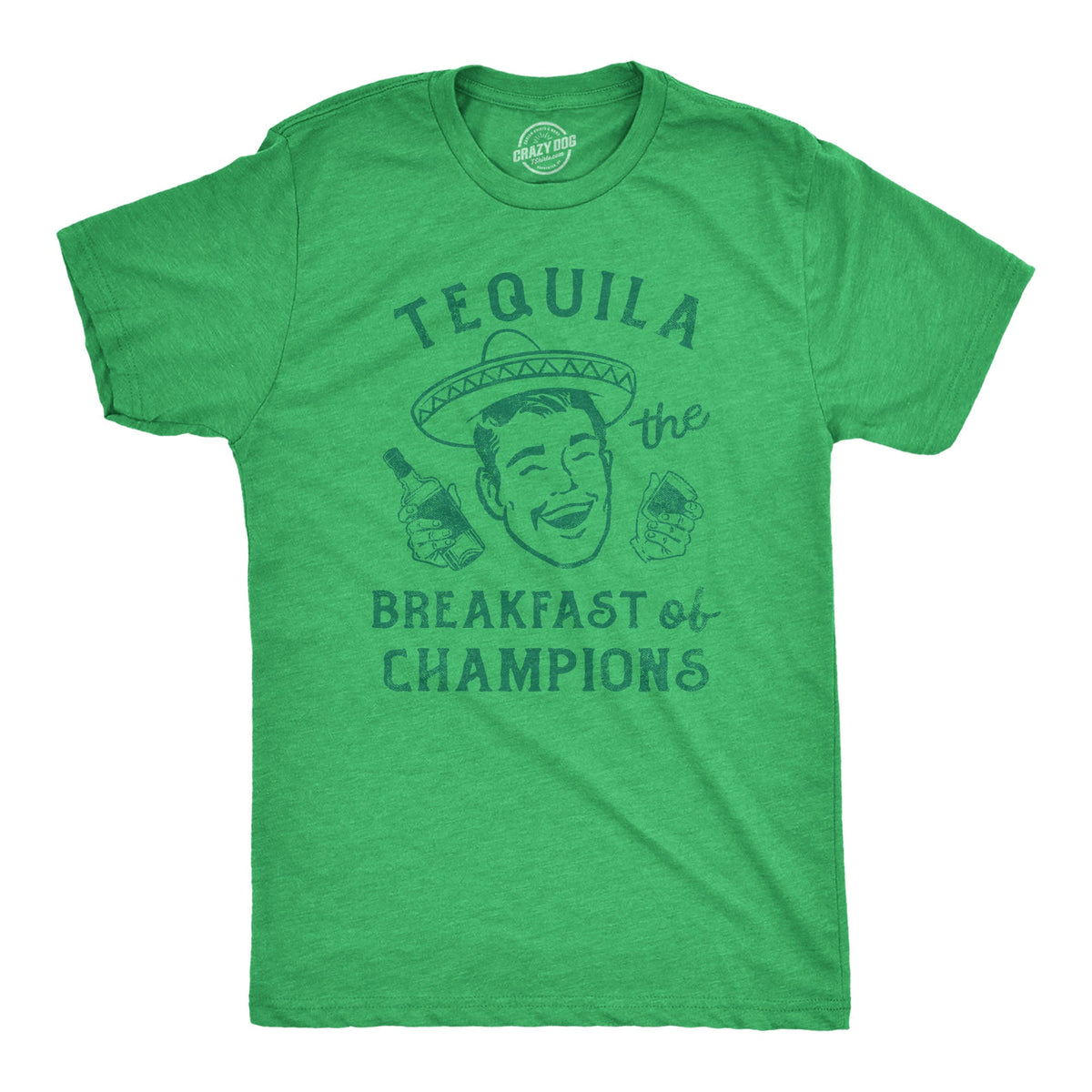 Tequila The Breakfast Of Champions Men's T Shirt product image 1
