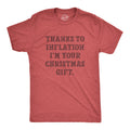 Thanks To Inflation Im Your Christmas Gift Men's T Shirt product image 1