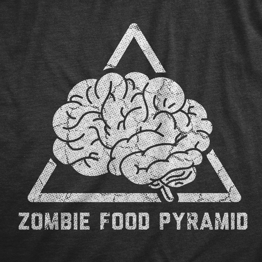 Zombie Food Pyramid Women's T Shirt product image 2