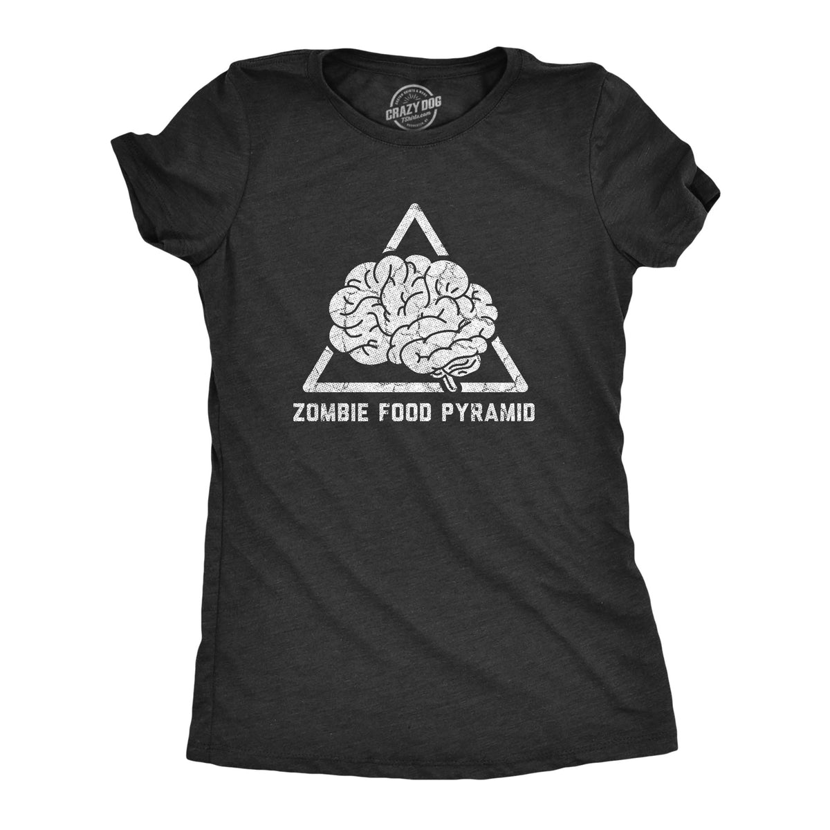 Zombie Food Pyramid Women's T Shirt product image 1