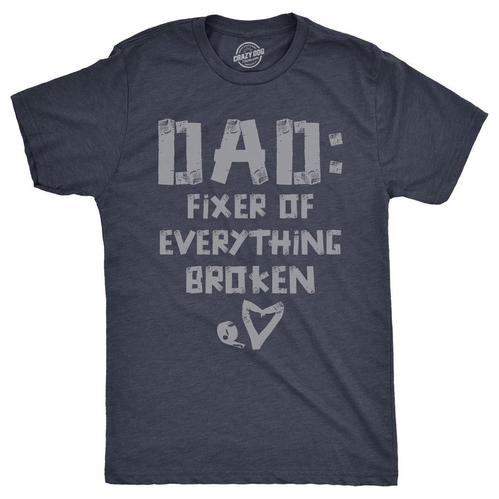 Dad Fixer Of Everything Broken Men's T Shirt product image 1