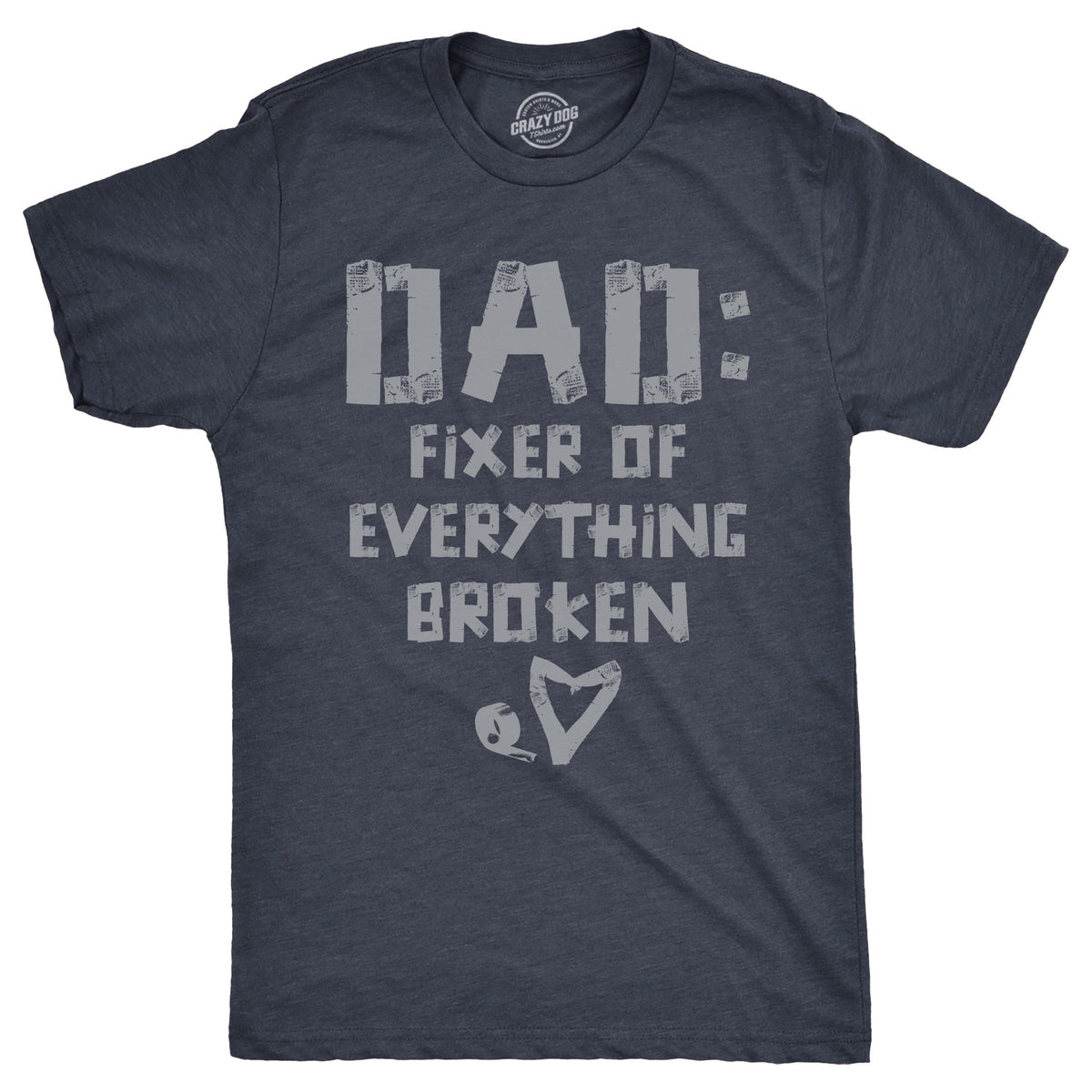 Dad Fixer Of Everything Broken Men's T Shirt product image 1