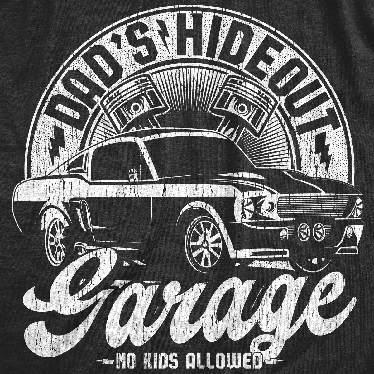 Dads Hideout Garage Men's T Shirt product image 3
