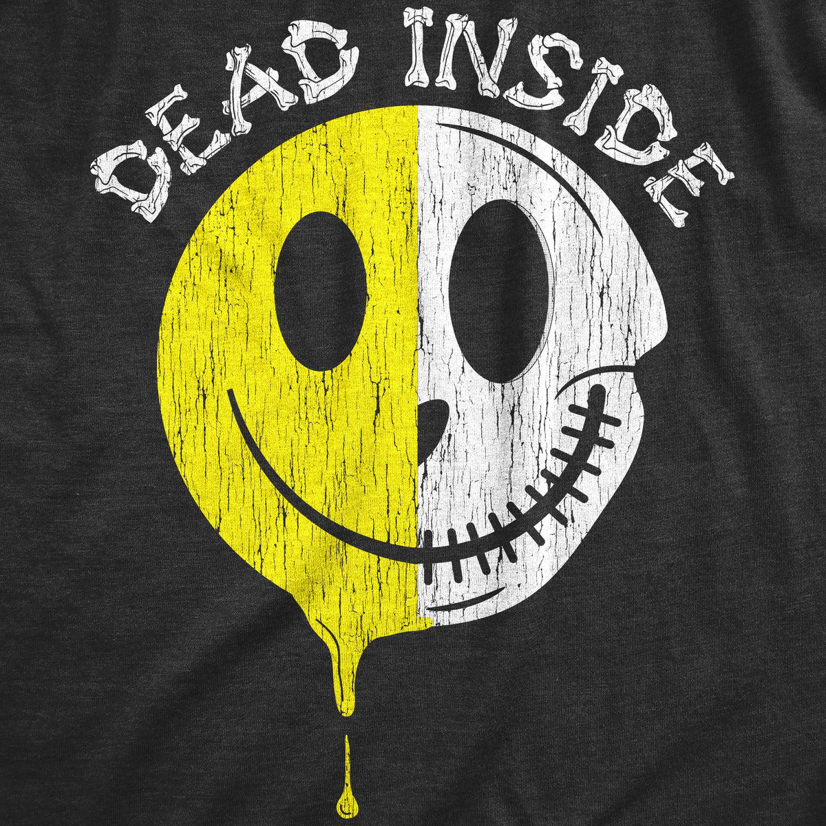 Dead Inside Smile Men's T Shirt product image 3