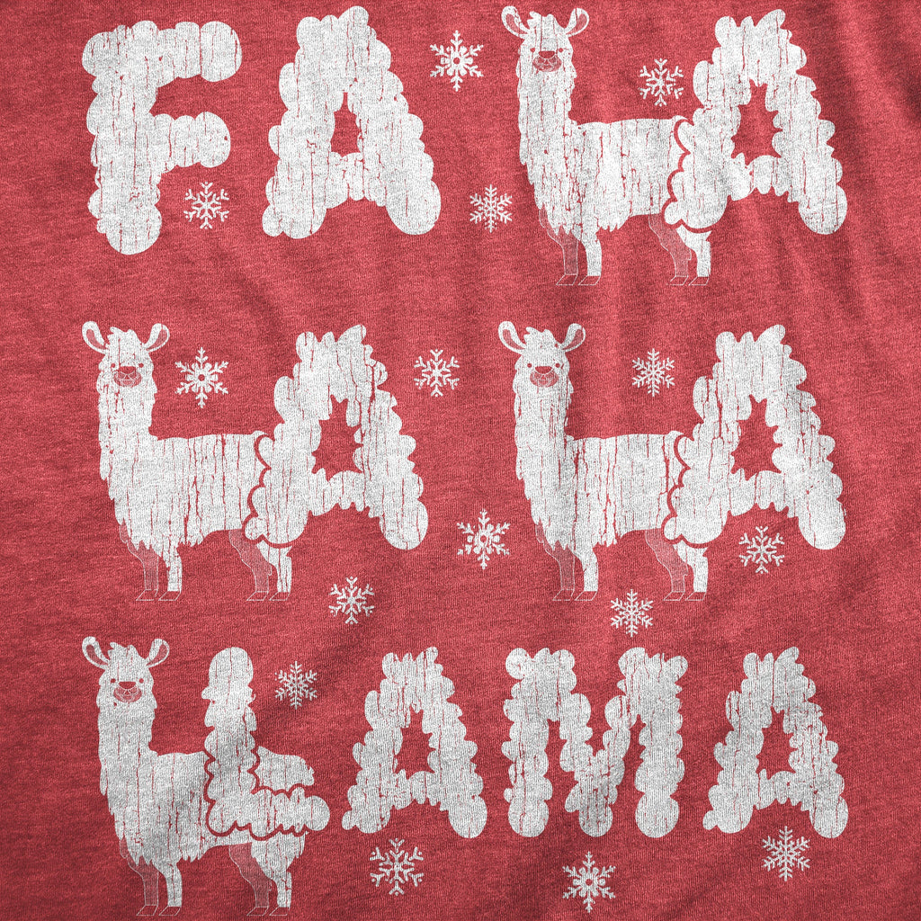 Fa La La La Llama Women's T Shirt product image 2
