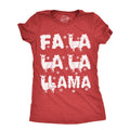 Fa La La La Llama Women's T Shirt product image 1